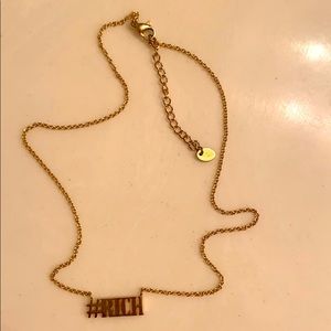 Dorothy Wang #RICH Necklace